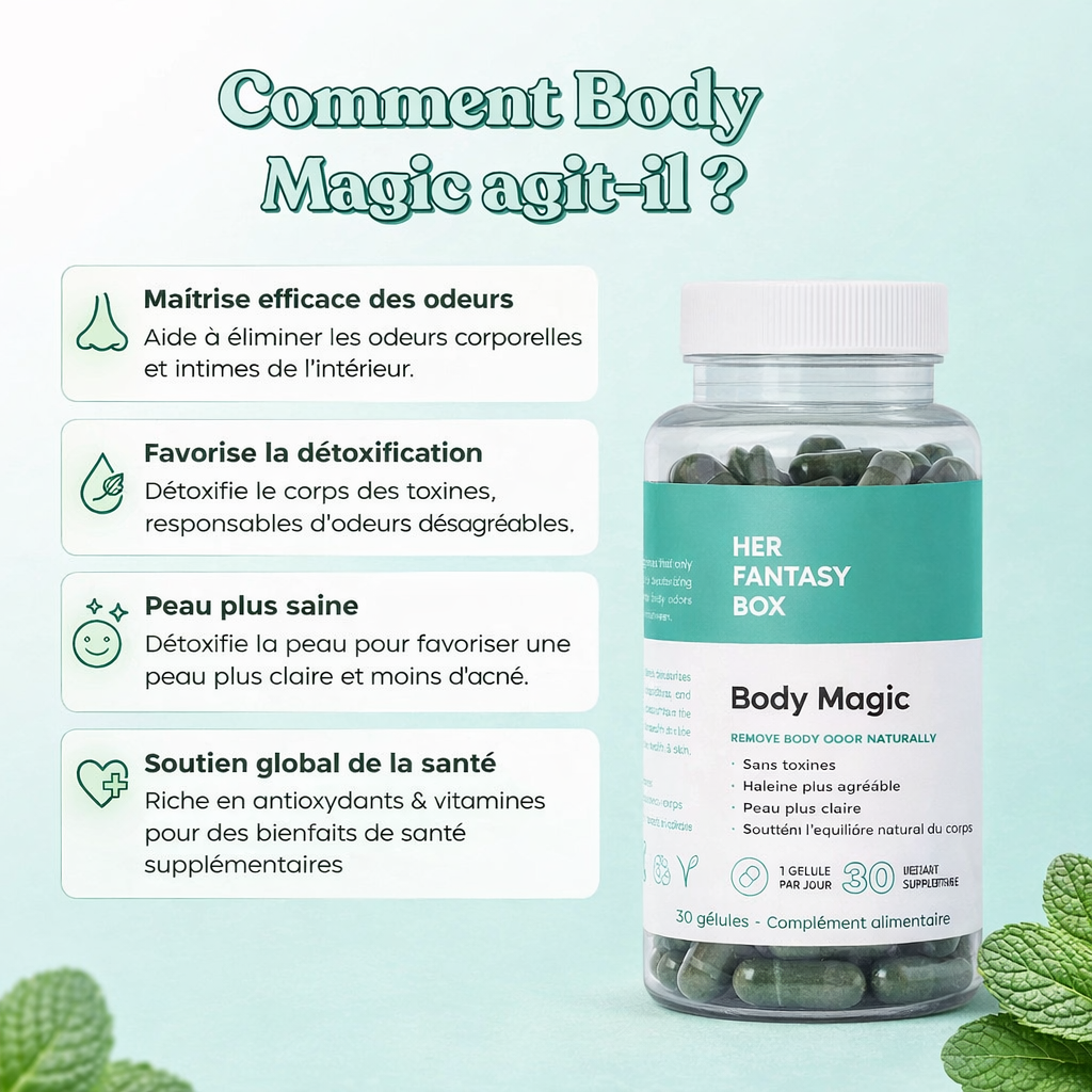 🇬🇦 Body Magic™ - Dites adieu aux mauvaises odeurs