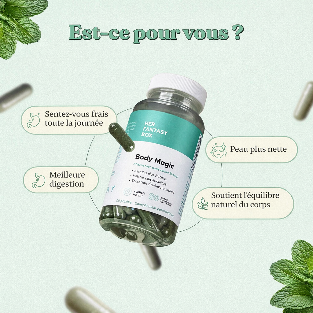 🇬🇦 Body Magic™ - Dites adieu aux mauvaises odeurs