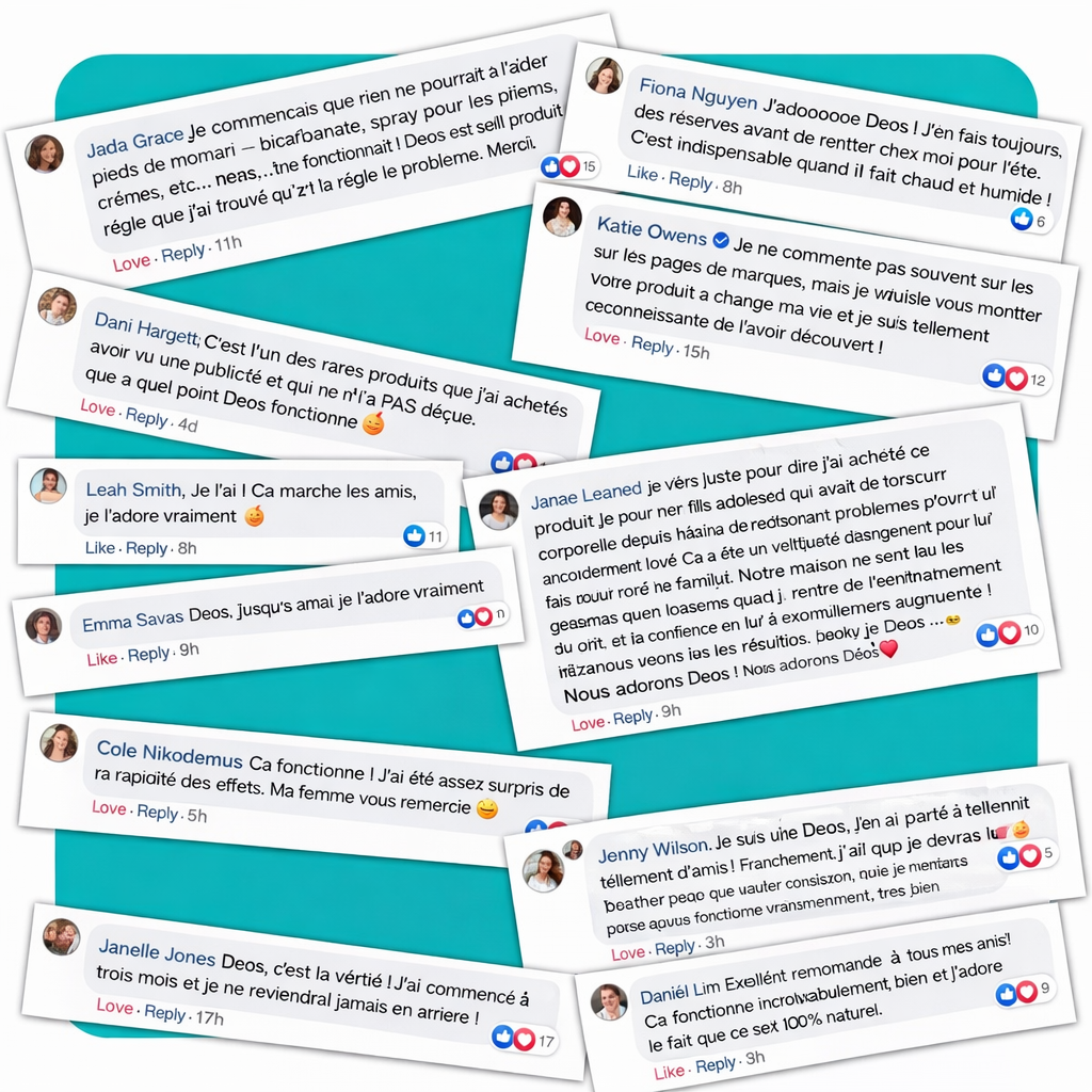 🇬🇦 Deos™ Complément anti-odeur