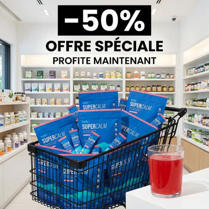 🇬🇦 SUPERCALM™ - Dites à Dieu au stress quotidien, ventre et visage gonflés
