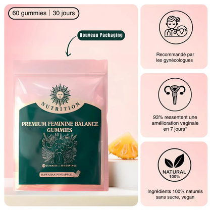 🇬🇦 VitalSource™ - Gummies Équilibre Intime Féminin l Confort Ultime