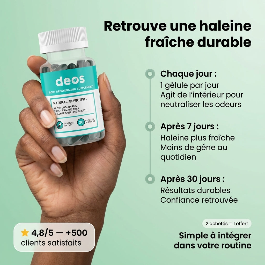 🇬🇦 Deos™ Complément anti-odeur