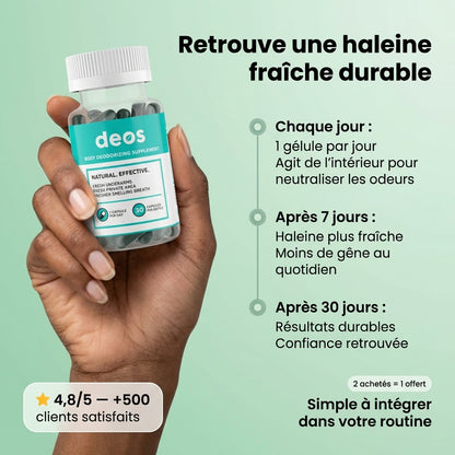 🇬🇦 Deos™ Complément anti-odeur